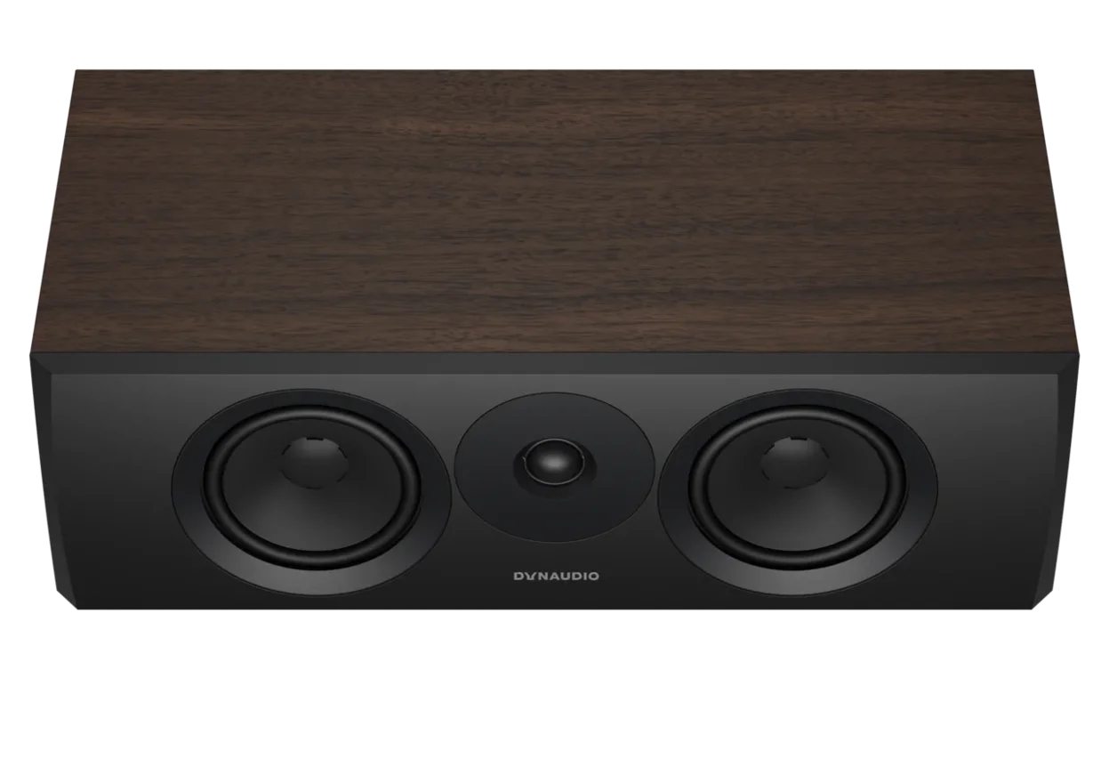 Dynaudio 248588 Акустика центрального канала Dynaudio New Emit 25C walnut, цвет: Темно - коричневое дерево
