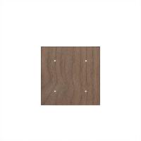 Tense KNX_INTWWA4 Сенсорный выключатель KNX Intensity Wood Walnut 4F, цвет: Коричневый