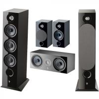 Focal-jmlab 249842 Комплект акустики Focal Chora Center + 826  + 806 Black, цвет: Чёрный