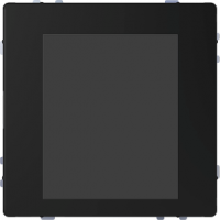 Schneider MTN6215-5910 D-Life KNX сенсорный выключатель с термостатом Multitouch Pro, черный