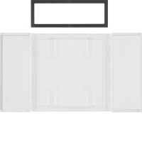 Berker 75900080 Поле для надписи для 1-, 2- и 3-канальных клавишных сенсоров B.IQ