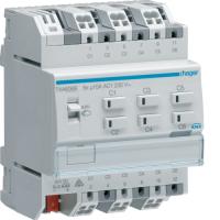Hager TXA606B Привод жалюзи 6/3-канал KNX easy, 10A