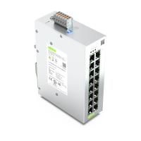 Wago 852-1816 Управляемый коммутатор Lean, 16 портов 1000Base-T, светло-серые