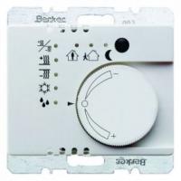 Berker 75441149 Регулятор температуры с кнопочным интерфейсом, Arsys, полярная белизна, глянцевый, цвет: Белый, оттенок: Полярная белизна, глянцевый