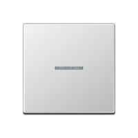 Jung A 10911 ST RF AL KNX RF кнопка, 1 группа, Цвет: Серый, оттенок: Алюминий