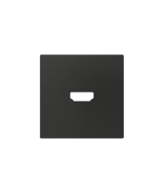 Zennio 830002505 ZS55. Заглушка для HDMI-модуля 55x55 мм - антрацит