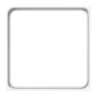 Jung LS 981 Z WW Промежуточная рамка CD, Серия LS, белый