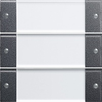 Gira 213328 Комплект клавиш, 3 шт., цвет: Антрацит