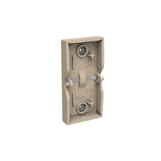 ABB N2121.5R CV N2121.5R CV — Крышка рокера Символ включения/выключения KNX — Правый — 1M — Шампанское