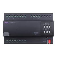 HDL M/DA6.10.1 DIN диммер для управления до 6 каналов 0-10V (для диммирования флуоресцентных трубочных ламп)