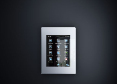 Zennio ZVI-Z41LIT-S Z41 LITE/Панель KNX, ёмкостной сенсорный TFT экран 4.1 дюймов, цвет: Серебряный