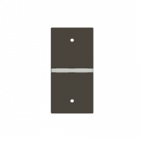 ABB N2121.02 AN N21R.XXX.YYY AN — Крышка рокера KNX с пользовательским символом — Правая — 1M — Антрацит