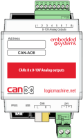 Embedded System CAN-AO8 Программируемый контроллер CANx, 8 выходов 0-10В