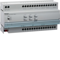 Berker 75319010  Актуатор (Исполнительное устройство управления жалюзи), 12-канальное, 230В, на DIN-рейку