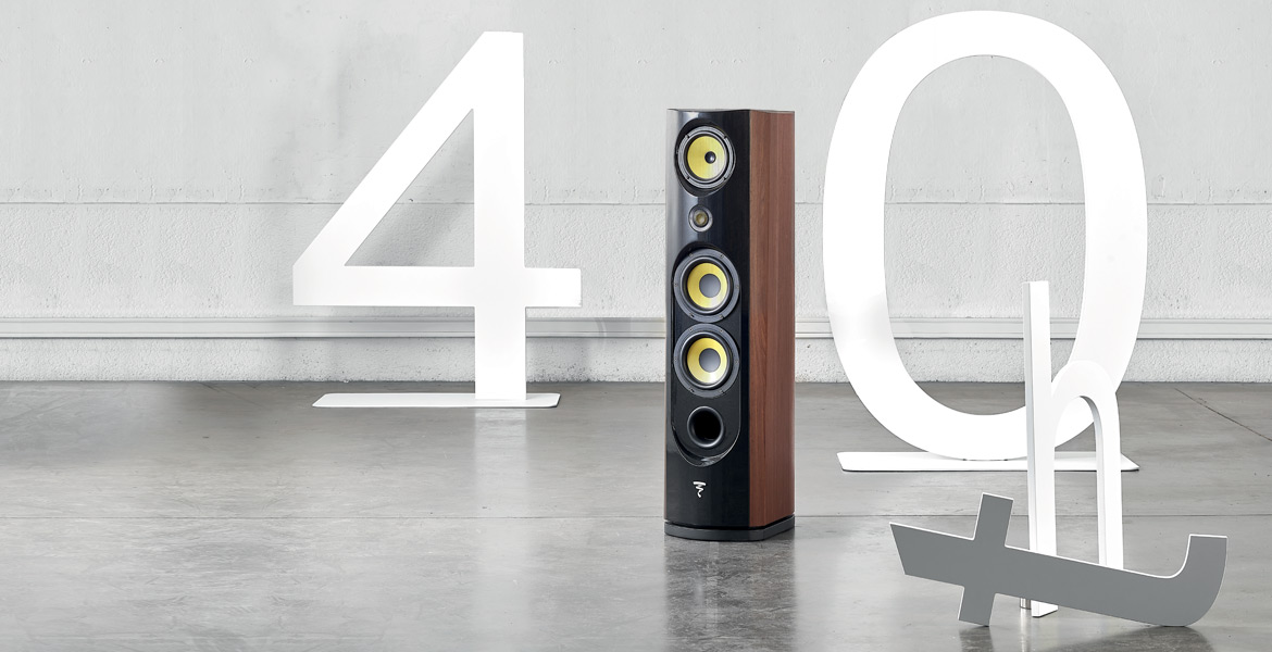 Focal-jmlab 216414 Напольная акустика Focal Spectral 40th Walnut, цвет: Темно - коричневое дерево