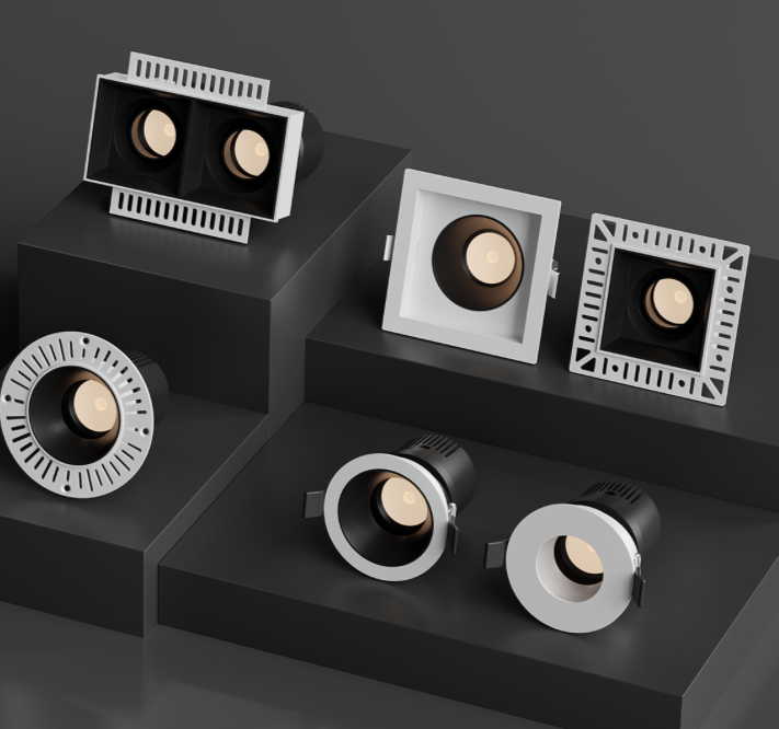 Yeelight YP-0242 Встраиваемый светильник Yeelight Pro U spotlight, мощность 12 Вт, угол рассеивания 58°