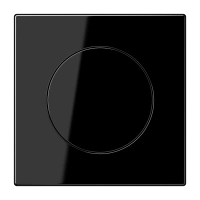 Jung LS 1740 SW Накладка на роторный механизм, duroplastic, Серия LS, чёрный