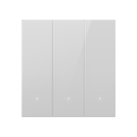 Yeelight YLP085 Выключатель Yeelight Pro, серия S21, проводной, 3 клавиши, серый (N L)