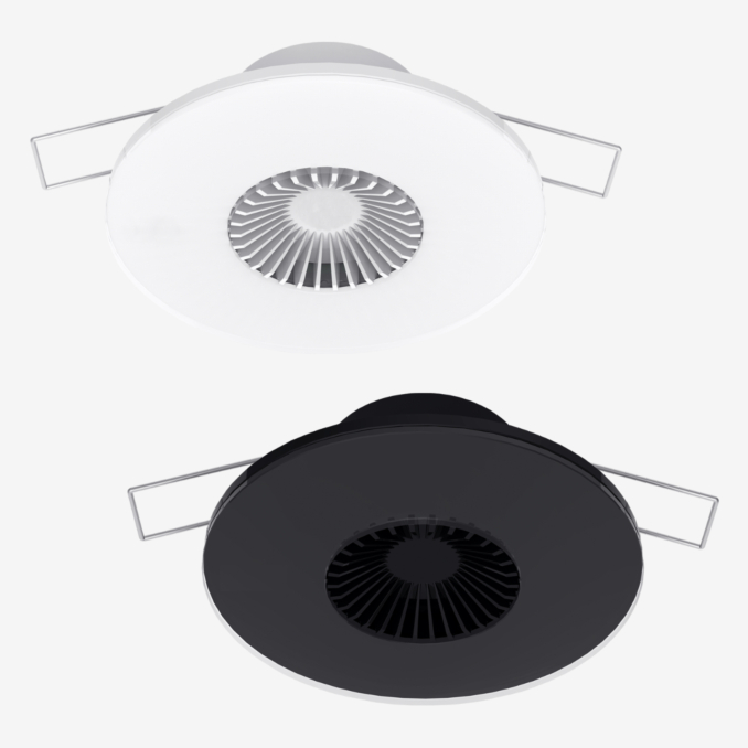 Elsner 70659 Датчик температуры встроенного типа Intra-Sewi KNX T, чисто-белый RAL 9010