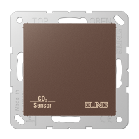 Jung CO2A2178MO KNX/EIB датчик углекислого газа, влажности и комнатной температуры, цвет: Мокко