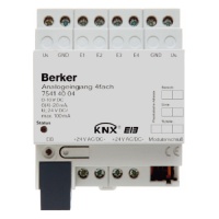 Berker 75414004 Аналоговый вход, 4-канальный