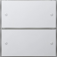 Gira 2022112 KNX Сенсорный выключатель 3 Basis 2 мест, цвет: Белый, оттенок: Глянцевый