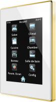 Zennio ZVI-Z41LIT-WG Z41 LITE/Панель KNX, ёмкостной сенсорный TFT экран 4.1 дюймов, цвет: Белый