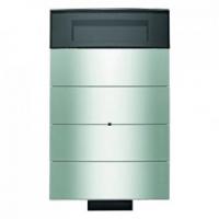 Berker 75664690 Инфракрасный клавишный сенсор B.IQ с регулятором температуры помещения, 4-канальный, стекло, цвет: Белый, оттенок: Полярная белизна