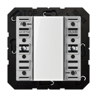 Jung A 5072 RF TSM KNX радио кнопочный модуль, 2 группы