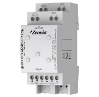 Zennio ZAC-SHUC2C Shutter Coupler 2CH / Адаптер AC/DC для жалюзийных актуаторов, 2-канальный