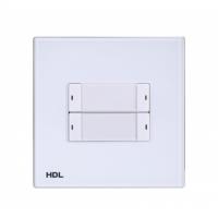HDL M/P02.2-A2-48 2-клавишная панель KNX, европейский стандарт (без шинного соединителя HDL-M/PCI.1-A)