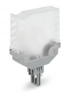 Wago 2042-331 Empty component plug housing, 6-pole, transparent housing, with fiber optics