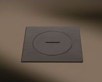 Lithoss Розетка ARPI IP66 Gunpowder Black, Цвет: Черный