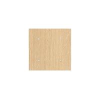 Tense KNX_INTWOPN4 Сенсорный выключатель KNX Intensity Wood Oak Pura Natura 4F, цвет: Золотой