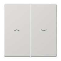 Jung LS 995 P LG Kлавиша, с символам «стрелки», duroplastic, Серия LS, светло-серый