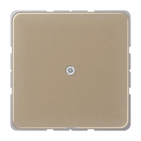 Jung CD 590 A GB Кабельный вывод с разгрузкой натяжения, Анодированный алюминий, Серия CD, золотая бронза