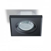 Esylux EP10451775 Потолочный датчик присутствия 360° PD-FLAT 360i/8 SQUARE BLACK KNX, цвет: Чёрный, оттенок: Близок к RAL 9004
