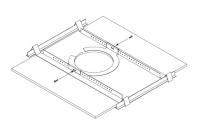 Sonance 40172-SON Монтажный кронштейн C-BRACKET & TILE BRIDGE PS-C43 (Пара)