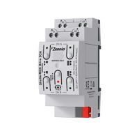 Zennio ZIOSHD2 ShutterBOX Drive 2CH Актуатор KNX жалюзийный, 2-канальный