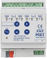 MDT JAL-0410D.02 Актуатор жалюзийный KNX/EIB 4x канальный, управление 24В=, 8А