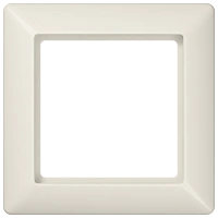 Jung AS 581 Рамка 1-ная, vertical and horizontal installation, duroplastic, AS 500, слоновая кость