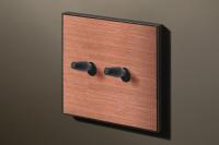 Lithoss LI0010138 Двухпозиционный переключатель Cockpit, цвет: Чёрный, оттенок: Cu29 / Текстурированный (конус)