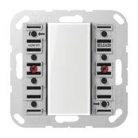 Jung A 5292 1ST KNX кнопочный сенсорный модуль универсальный, 2 группы, F50, Серия AS/A, Безопасный