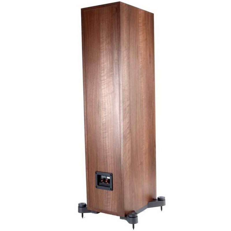 Kef 228315 Напольная акустика KEF Q550 Walnut, цвет: Темно - коричневое дерево