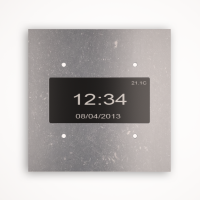 Tense KNX_INFSBB4 Сенсорный выключатель KNX Infinity Stone Belgian Blue 4F, цвет: Чёрный