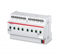 ABB SA/S8.16.6.1 Релейный актуатор, 8-канальный, 16/20А, измерение тока