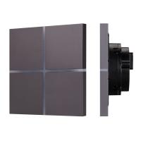 Arlight 038309 INTELLIGENT ARLIGHT Сенсорная панель KNX-304-13-IN Grey (BUS, Frameless) (IARL, IP20 Металл, 2 года) 038309
