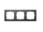 GVS G0803DG Пластиковая рамка GVS Plastic frame 3-fold, for 55mm system