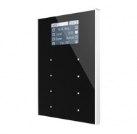 Zennio ZVI-TMDV-AA TMD-Display View / Контроллер комнатный KNX, 8 сенсорных кнопок, дисплей 1.8 дюймов с меню, цвет: Чёрный