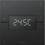 Moorgen MKE059C27 Термостат SW80 KNX черная слюда